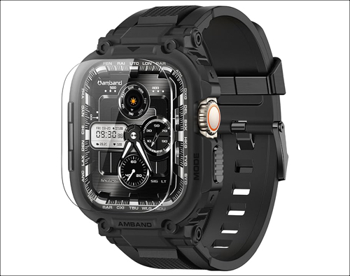 Amband m1 sport case band for apple watch ultra