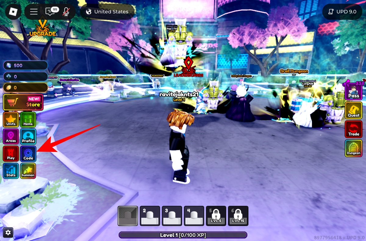 Code on anime rangers x