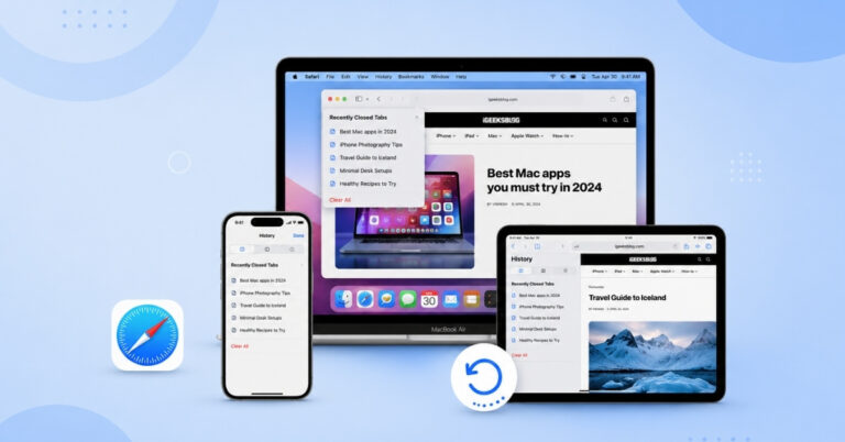How to Restore Closed Safari Tabs on iPhone - iPad and Mac