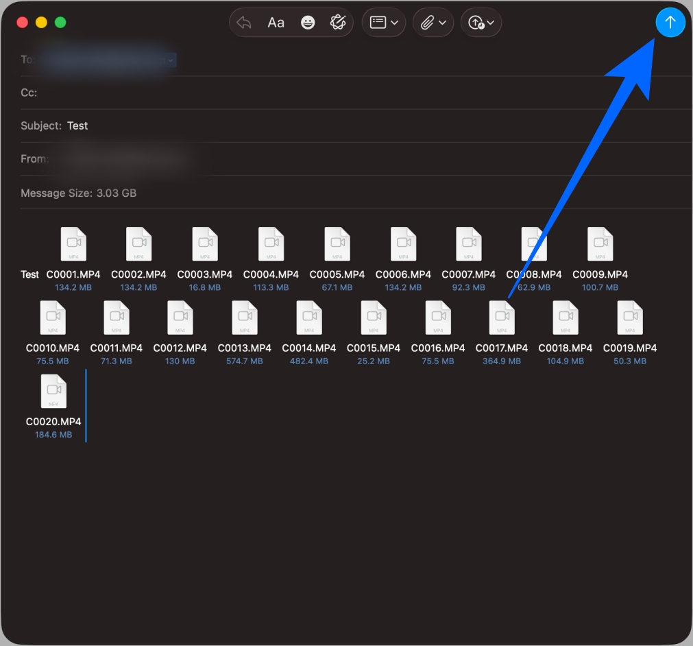 Use Mail Drop in Mail app on your Mac to Send Large File
