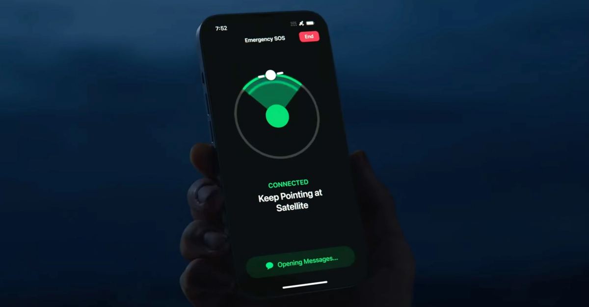 apple satellite features