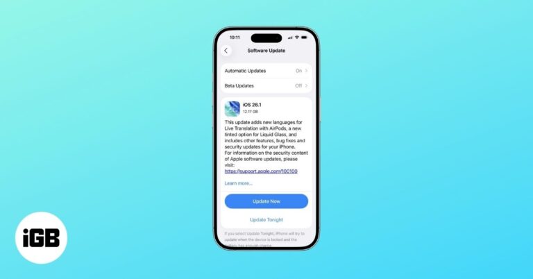 Ios 26 1 new features