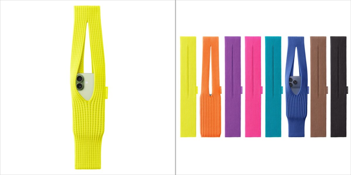 Apple Unveils Stylish iPhone Pocket in Limited Edition Release iPhone Pocket by ISSEY MIYAKE - Short - Lemon