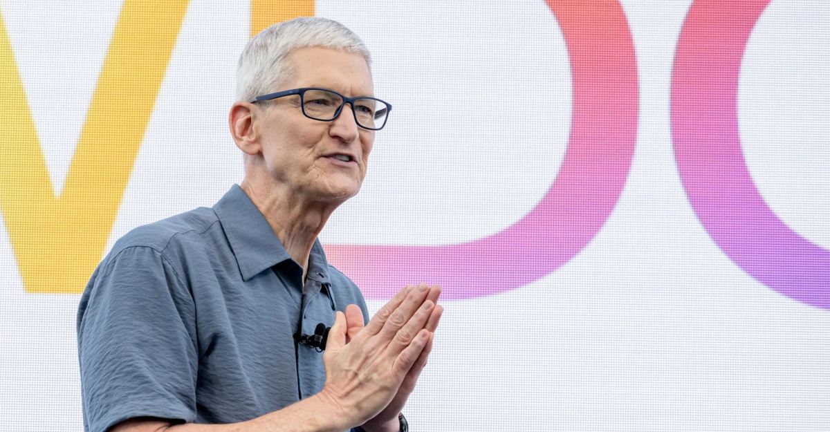 tim cook step down 2026