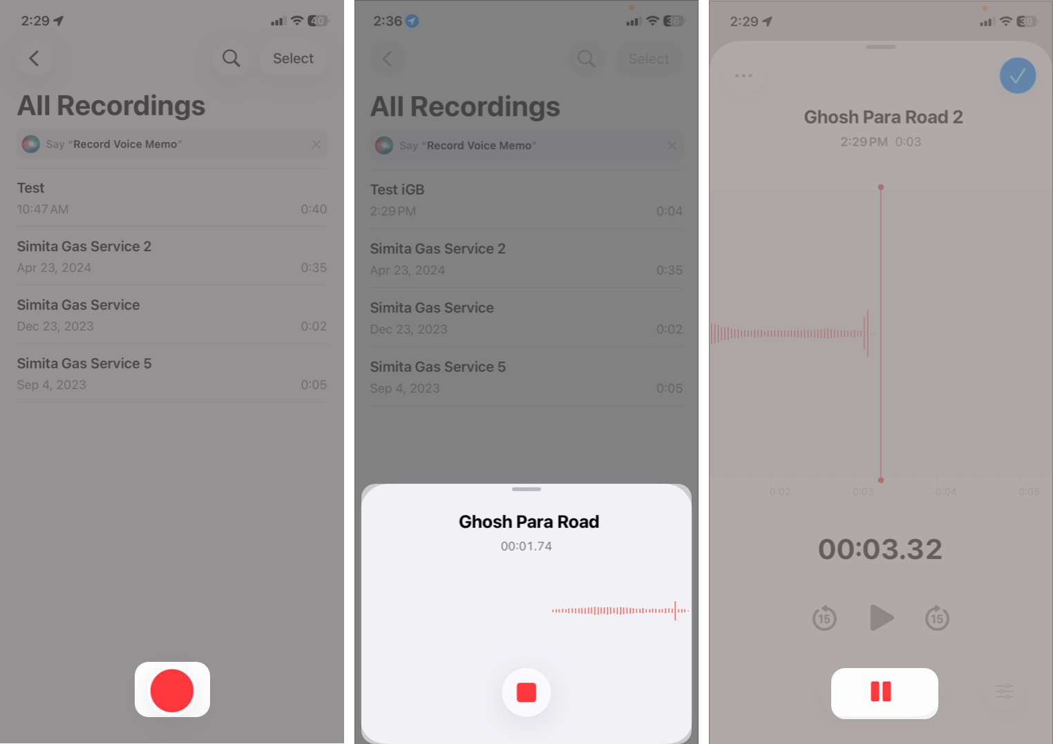 How to Record, Edit, and Share Voice Memos on iPhone in iOS 26 Open Voice Memos, tap the red Record button, speak clearly, and tap the red stop button when finished.