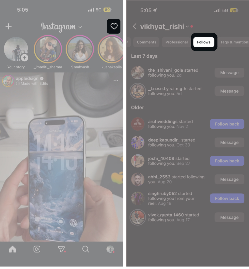 Best Ways to See Who Unfollowed You on Instagram Safely Check Recent Follows in Your Activity Section