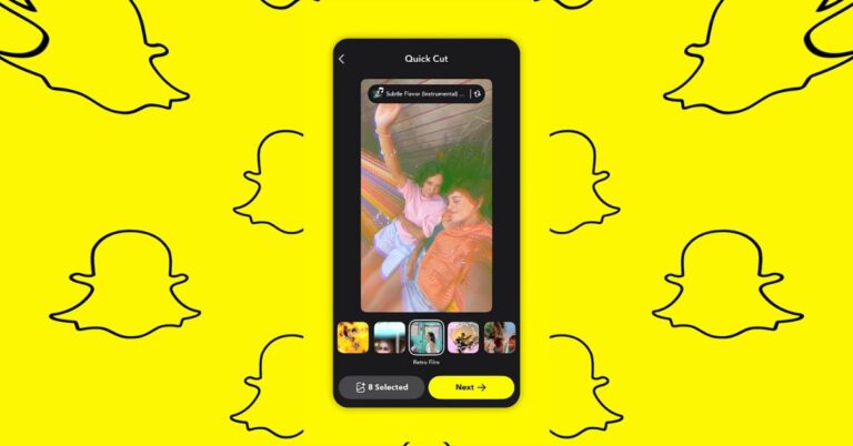 Create Music-Synced Videos on Snapchat Using Quick Cut