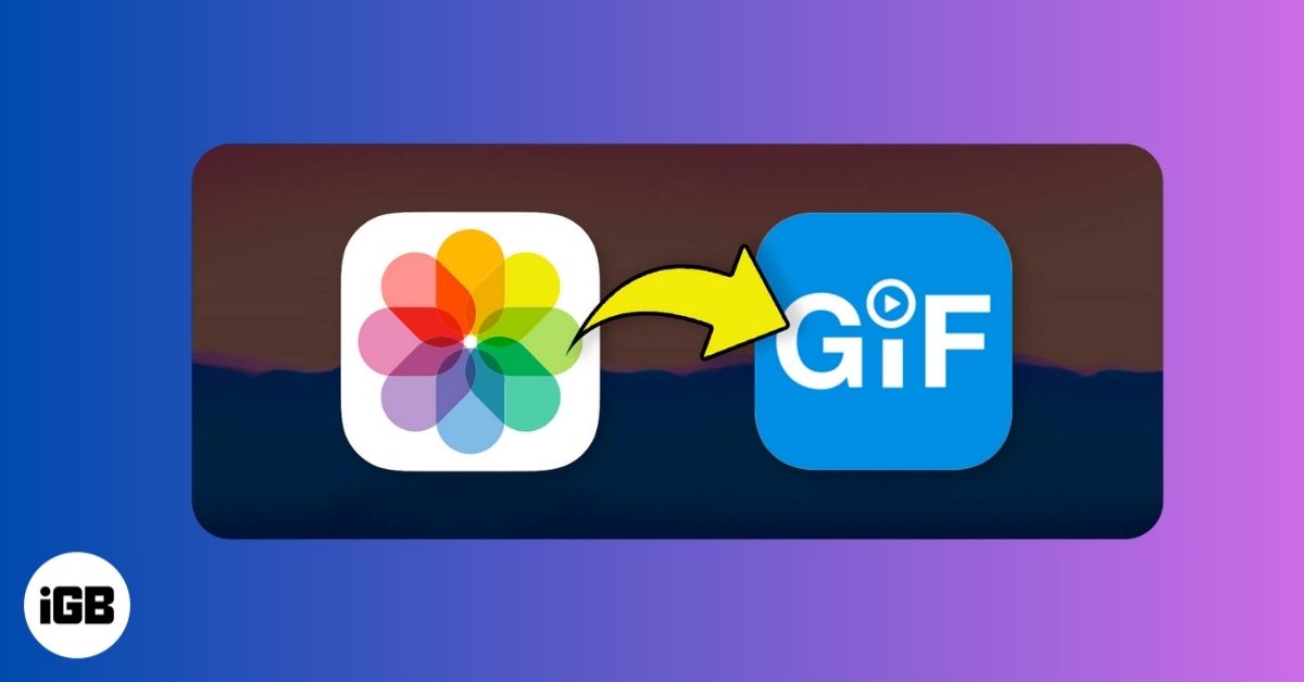 How to Turn an iPhone Live Photo Into a GIF