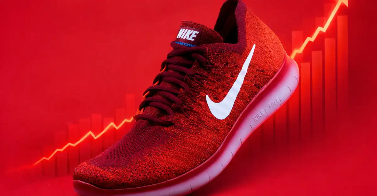 Nike stock going up tim cook