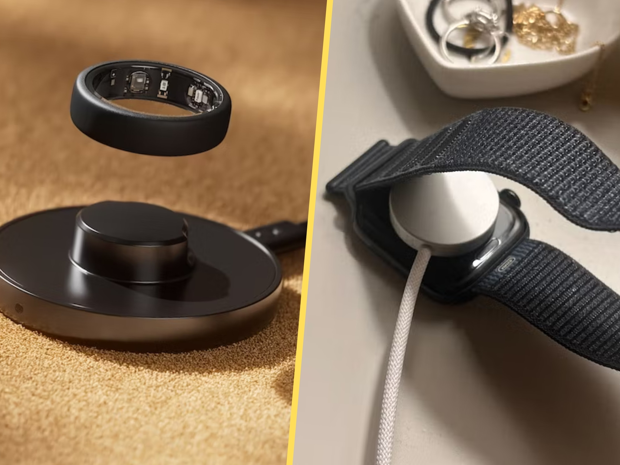 Oura Ring vs Apple Watch Battery Life