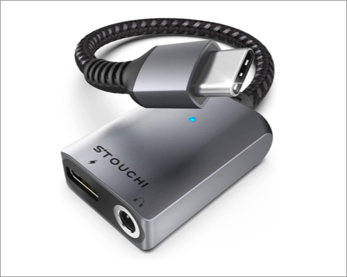 Best Headphone Jack Adapters for iPhone (2026) – iGeeksBlog Stouchi 2-in-1 Audio Adapter