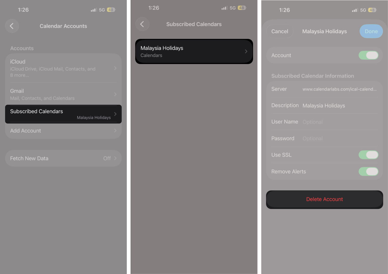 Locate the Enter code... field, paste your code, and press 