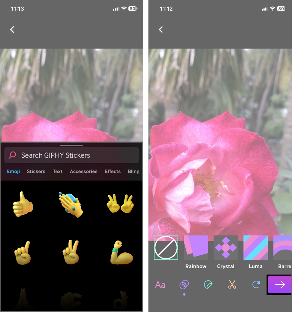 How to Turn an iPhone Live Photo Into a GIF in 3 Ways – iGeeksBlog Tap on the Purple Arrow Icon to Save It