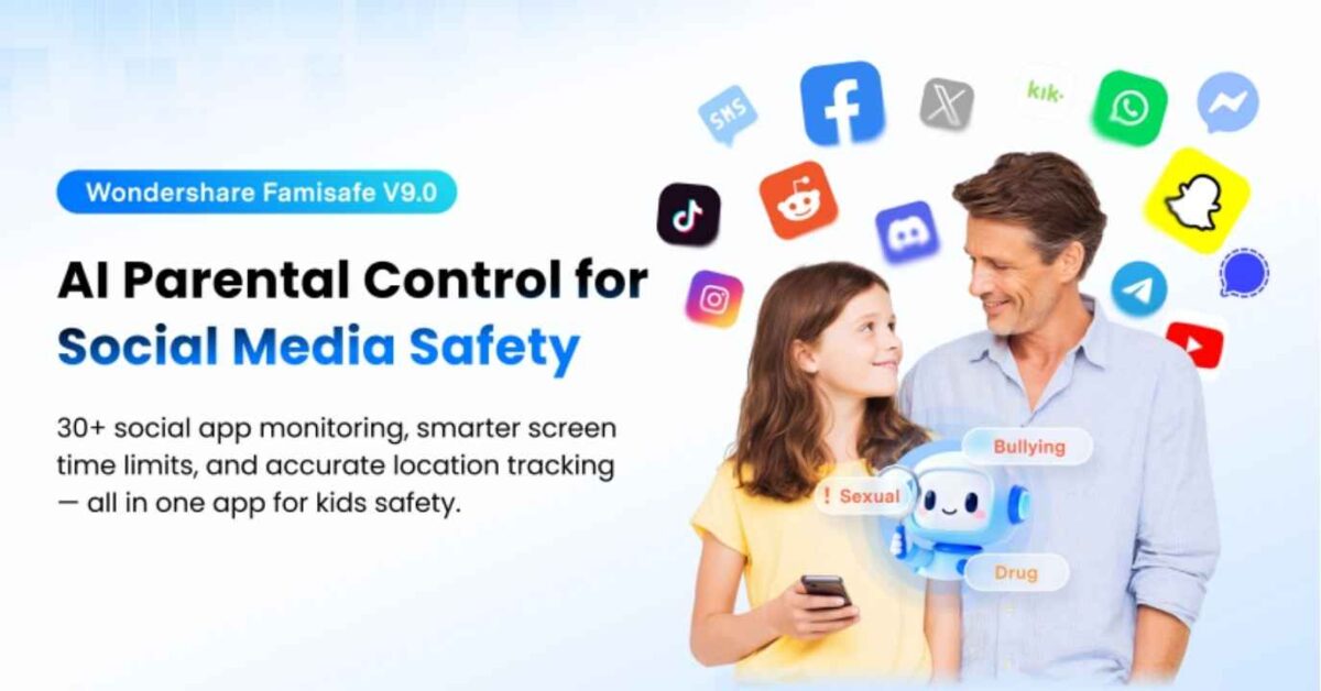 Wondershare FamiSafe AI-Powered Parental Control 