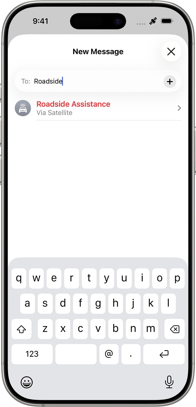 How to Send a Text Message via Satellite on iPhone – iGeeksBlog Open Messages, tap the pen icon, and enter Roadside in the To field