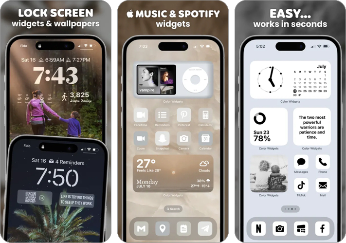 Color Widgets Application