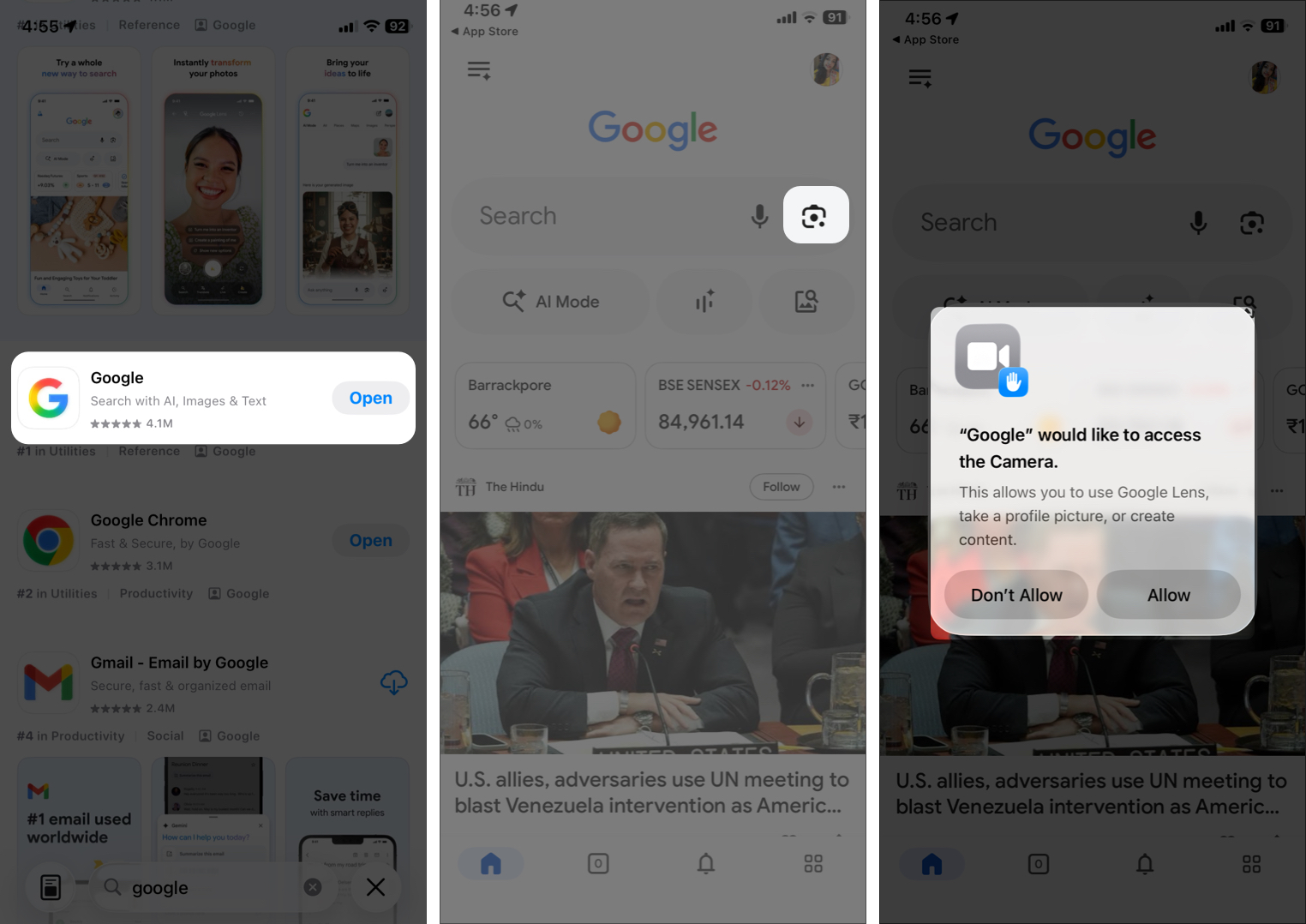 How to Use Google Lens on iPhone: A Step-by-Step Guide Install and open Google, tap the Lens icon, and allow camera access to begin searching.