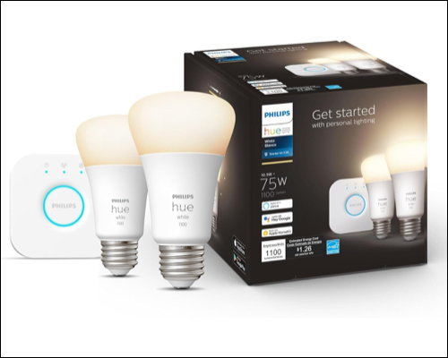 Philips Hue A19 White Smart Bulbs 
