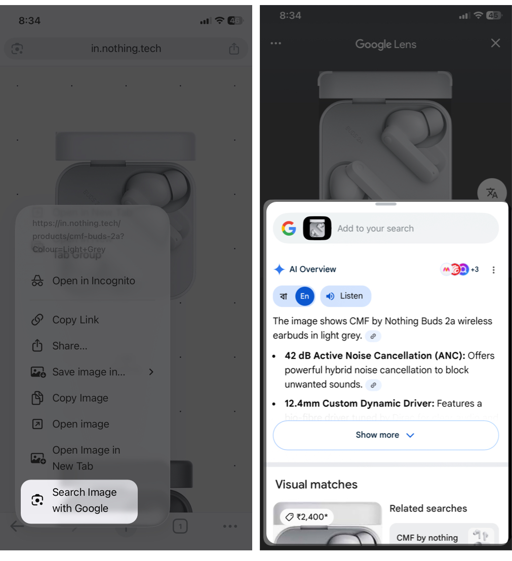 How to Use Google Lens on iPhone: A Step-by-Step Guide Search by Image On The Chrome Browser