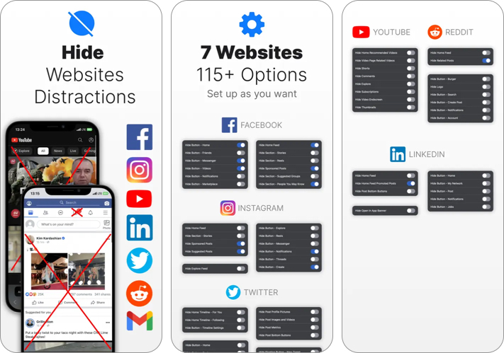 SocialFocus Safari Extensions
