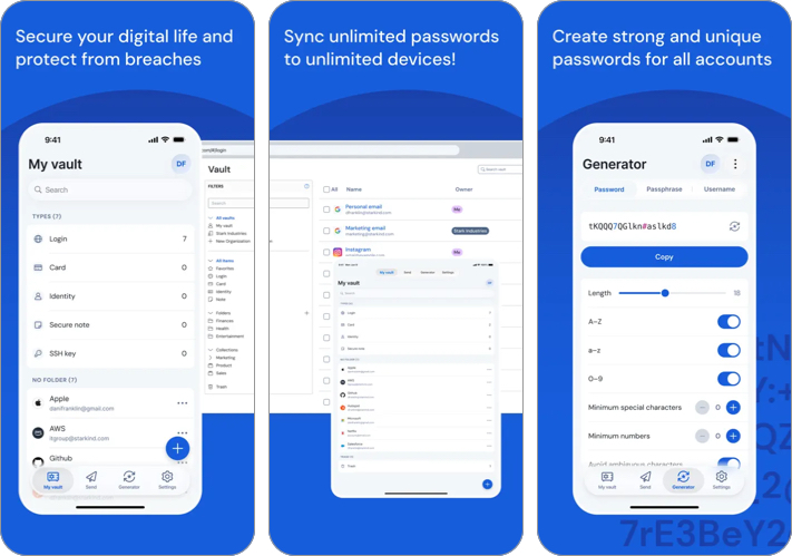 Bitwarden Safari Extensions