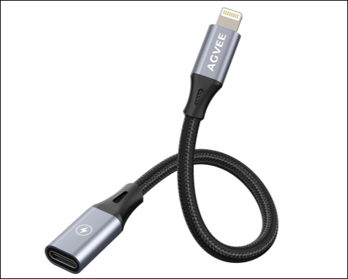 AGVEE 2-Pack USB-C to Lightning Adapter