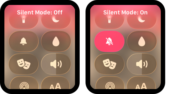 Check Silent Mode on Apple Watch