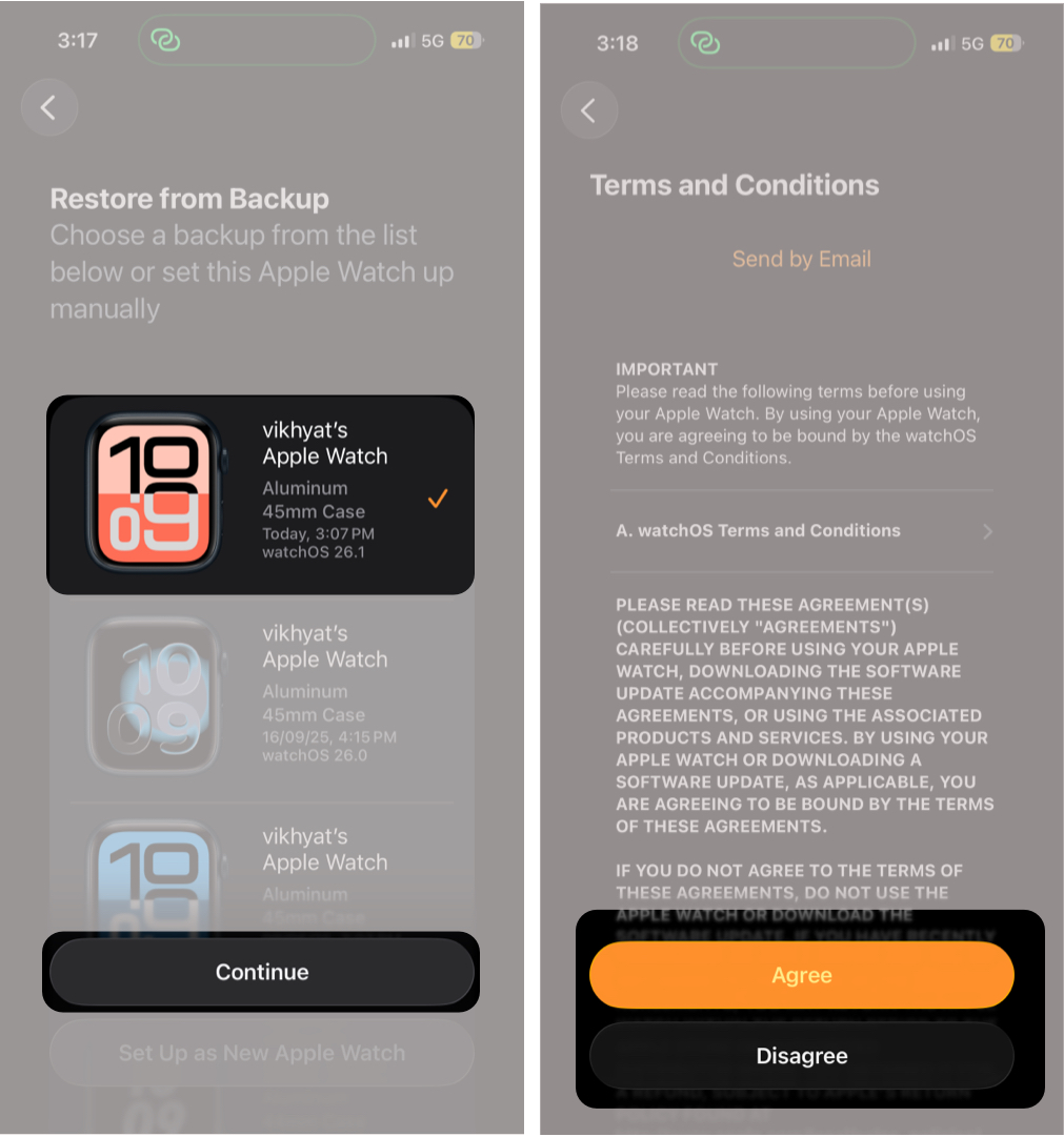 Follow Instructions To Set Up Your Apple Watch