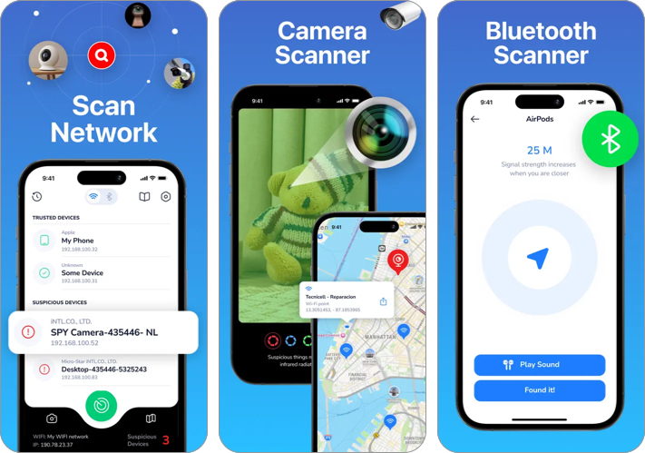 Hidden Spy Camera Finder Pro
