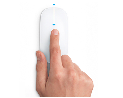 Scroll with One Finger