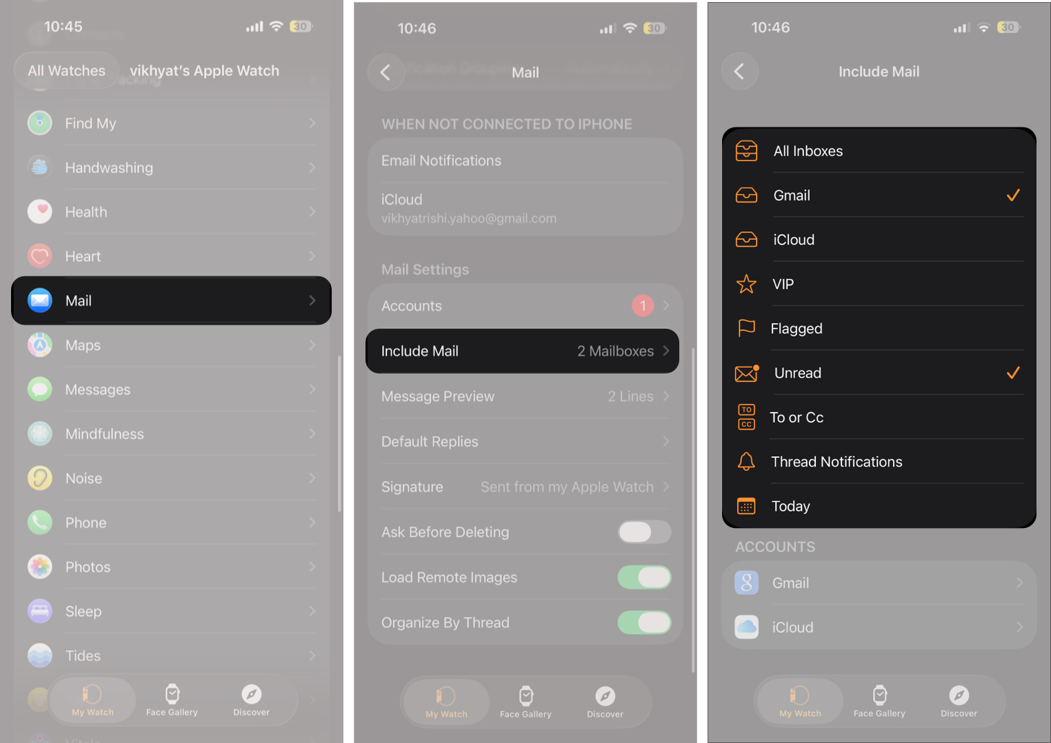 Set Up Mail on Apple Watch the Right Way