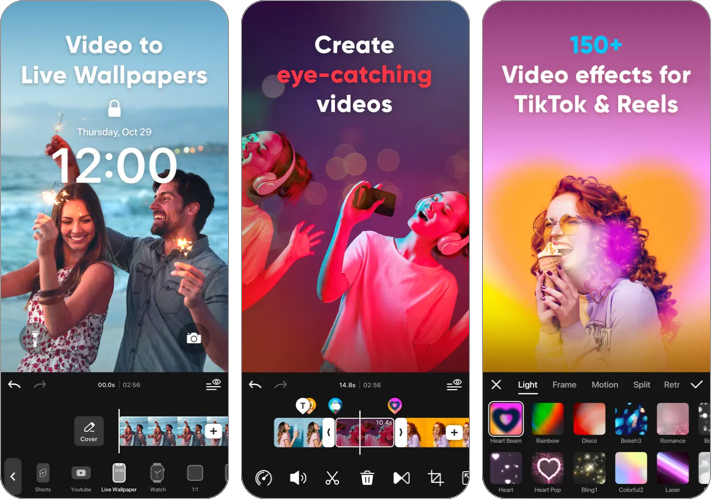 intoLive Wallpaper App for iPhone