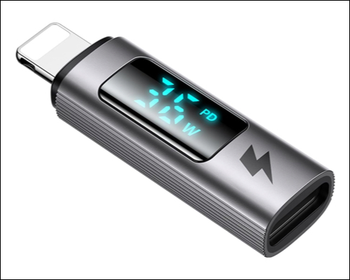 mcdodo&nbsp;USB-C to Lightning Connector with Digital Display