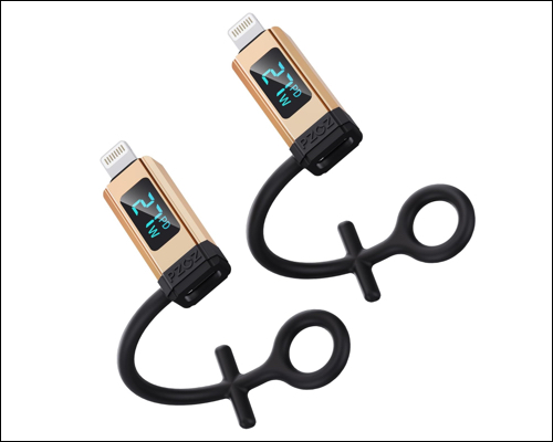 pzoz&nbsp;USB-C to Lightning Adapter with LED Display