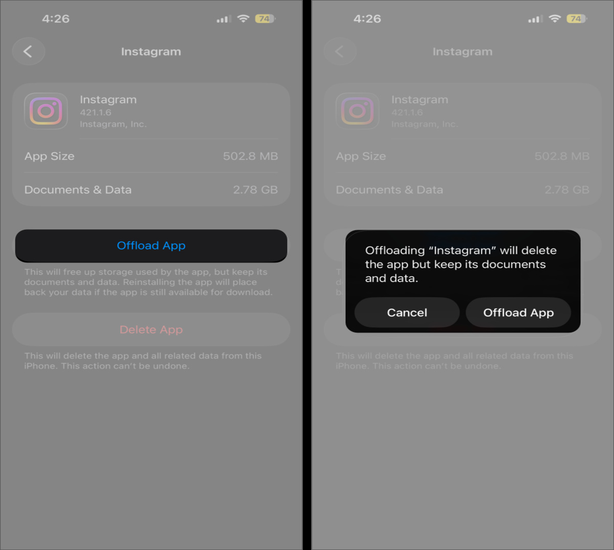 ConfirmingAppOffload