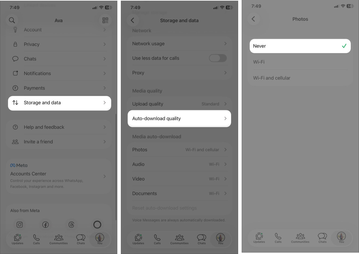 Control Media Auto-Download