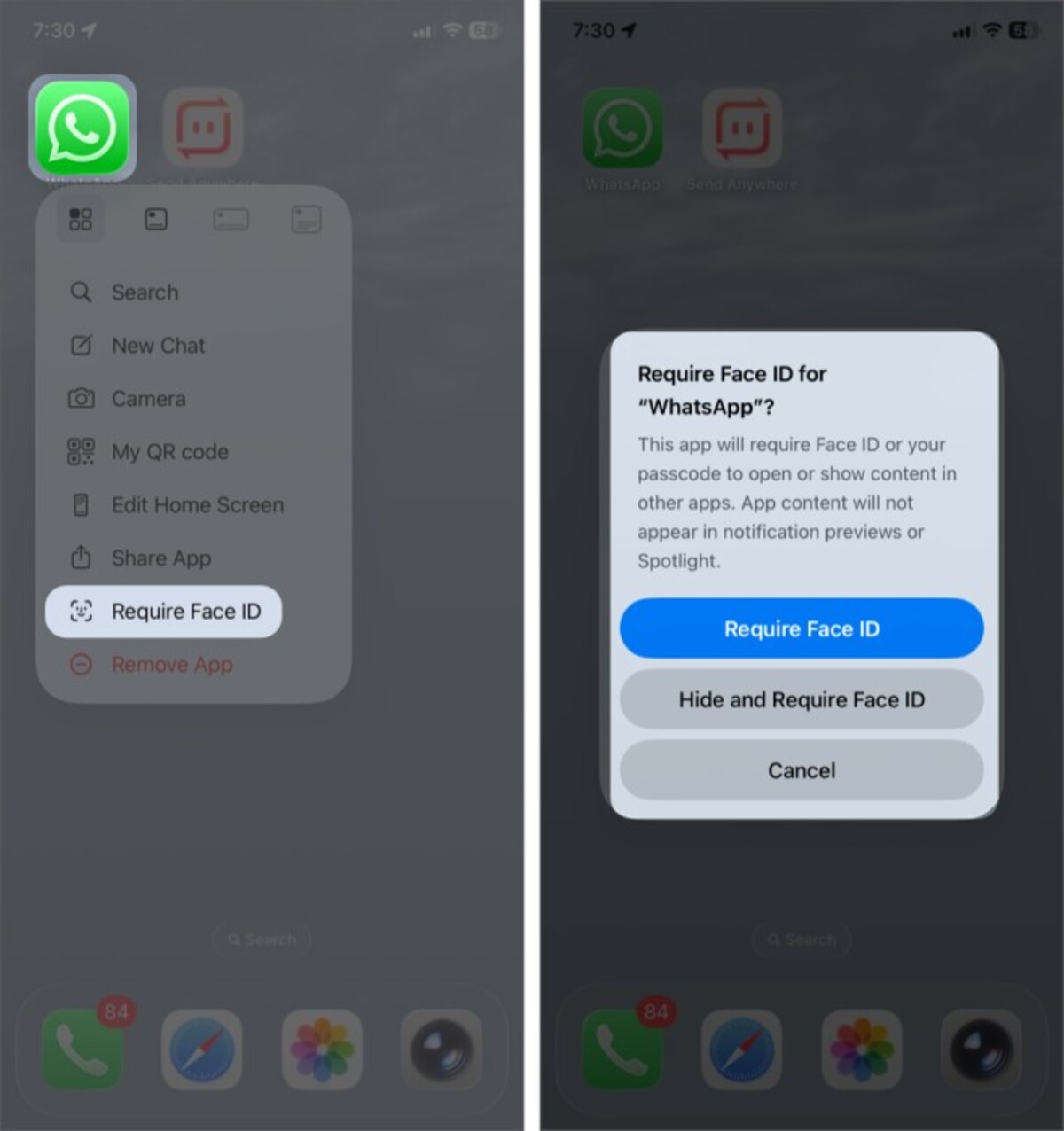 Enable App Lock in iPhone