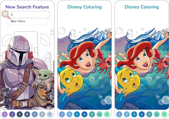 Happy Color By Numbers Game