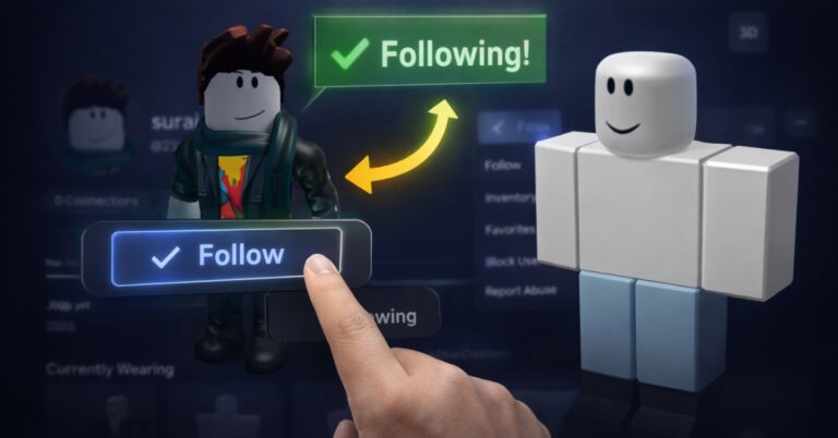 How to Follow Someone on Roblox