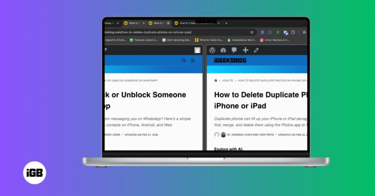 How to Use Chrome Split View on Mac