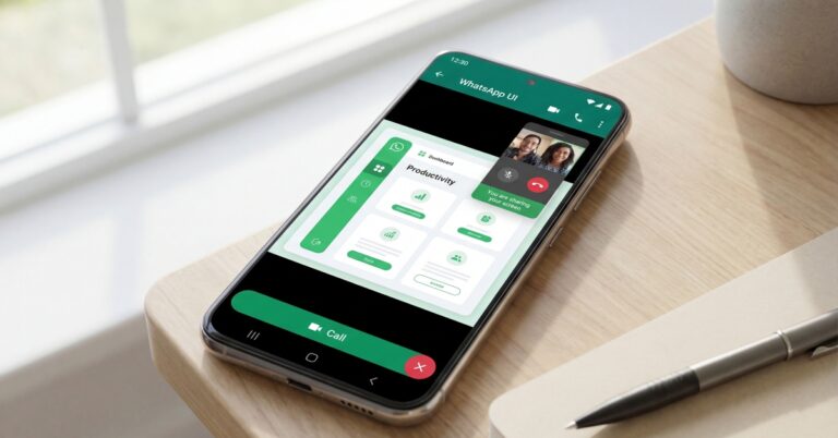 Share Screen on WhatsApp