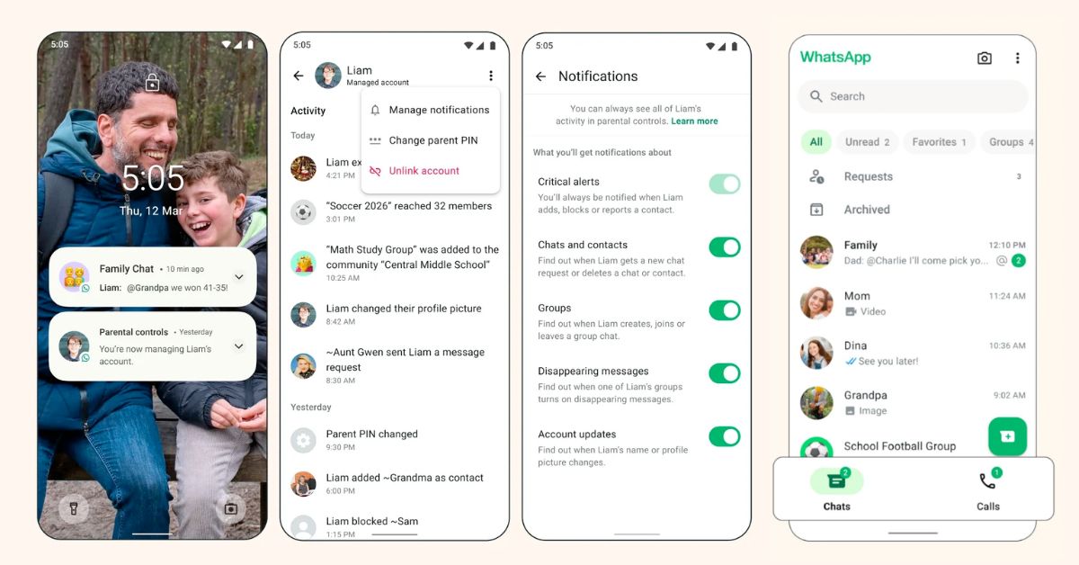 WhatsApp Introduces Preteen Accounts With Strict Parental Controls