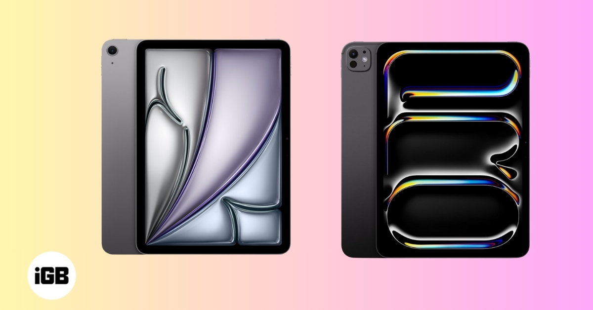 iPad Air M4 vs iPad Pro M4 Which One Should You Buy