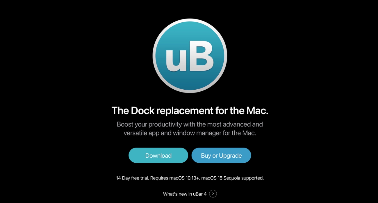 uBar App for Mac
