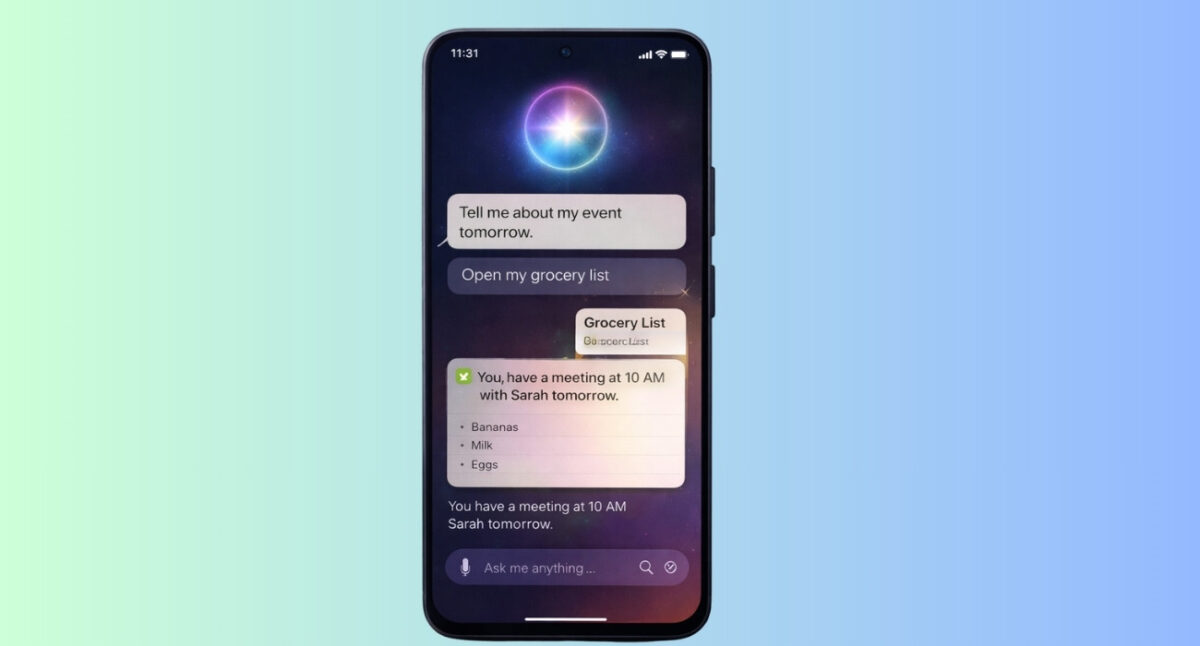 A dedicated Siri app
