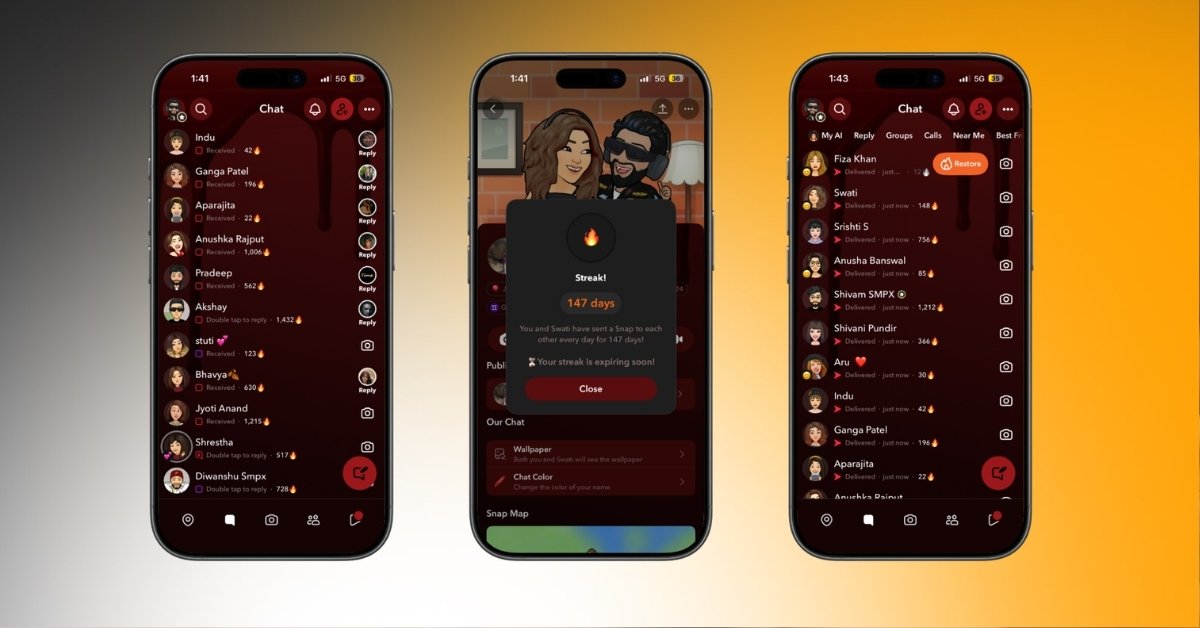 I tried maintaining Snap streaks daily and it’s harder than it looks