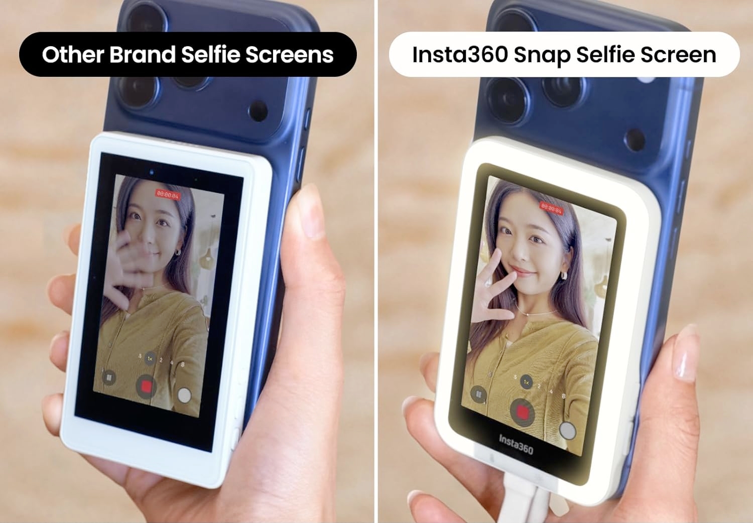 Insta360 Snap Selfie Screen 2