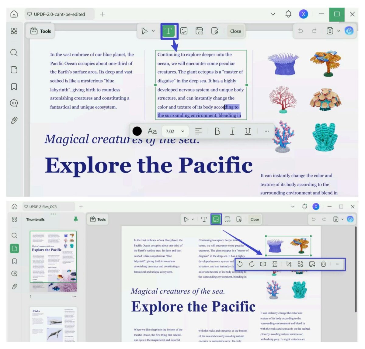 UPDF editor