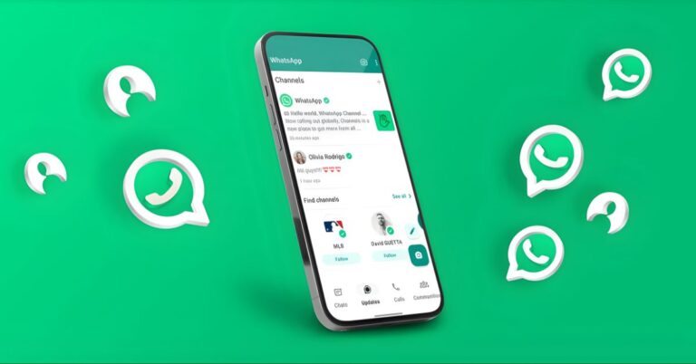 WhatsApp channel update replies on iOS