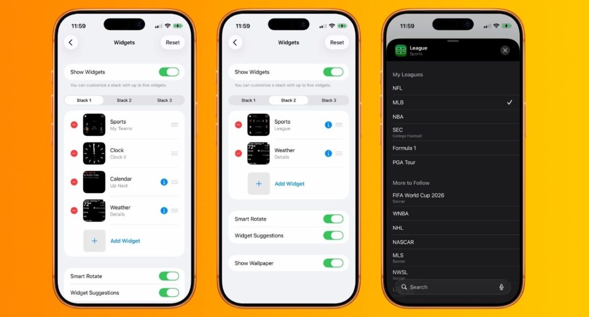 Set up Sport widget on CarPlay